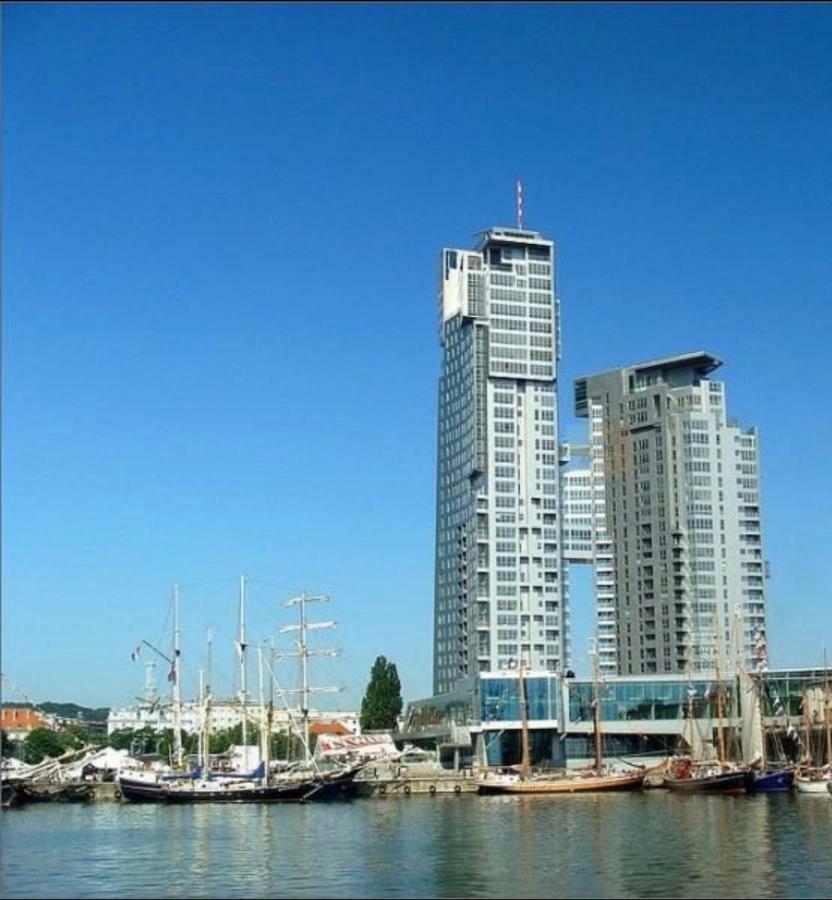 Apartament Sea Towers View Gdynia Eksteriør bilde